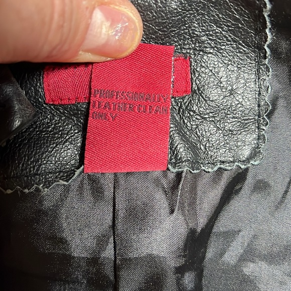 Genuine Leather Moto Jacket - Picture 4 of 6